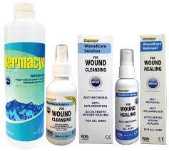 Dermacyn wound care je superoxidovaný roztok pro ošetření akutních i chronických ran, dekubitů, odřenin, popálenin a ulcerací jiné etiologie. Dermacyn Wound Care Dyamed Biotech