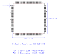 STMicroelectronics STM32F439ZIT6: Symbol, Footprint, 3D STEP ...