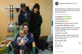See all of their sweet family photos. Ciara And Russell Wilson Visit Children S Hospital