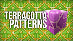 Where to find terracotta, what crafting recipes there are for terracotta, and anything else you need to know. Easiest Way To Make Patterns With Terracotta Blocks In Minecraft Youtube