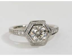 Build Your Own Ring Setting Details Bluenile Engagement Ring Gorgeous Engagement Ring Vintage Engagement Rings