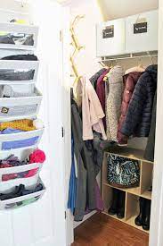 Because the kids are younger they are unable to. Coat Closet Makeover With Practical Storage Ideas Tag Tibby Design