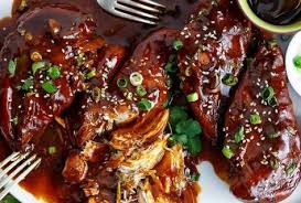 Une Succulente Recette De Poulet Asiatique A La Mijoteuse Recipe Asian Chicken Recipes Easy Asian Chicken Recipes Slow Cooker Asian Chicken