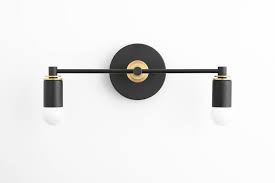 Black Bathroom Light Black Vanity Light Black Wall Light Black Brass Vanity Light F Brass Bathroom Lighting Brass Vanity Light Modern Bathroom Lighting