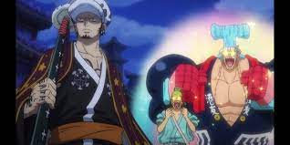 Law Usopp And Franky Wano Kuni One Piece Episodes Anime Usopp