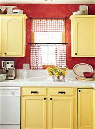 Do It Yourself Decorating Yellow Cabinets Yellow Kitchen Walls Yellow Kitchen Cabinets
