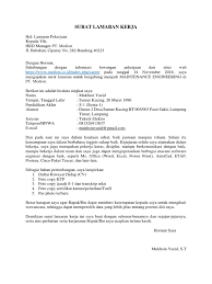 Contoh surat lamaran kerja yang baik dan benar. Surat Lamaran Kerja