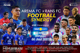 Preview, prediksi, jadwal dan hasil pertandingan, profil dan foto pemain. Tiket Football Synergy Arema Fc X Rans Fc Tiket Com
