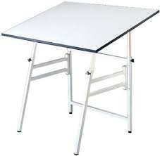 Professional Wht Base W 31x42 By Alvin 192 15 Angle Adjustment From 0 To 45 Folds Quickly And Portable Drafting Table Drafting Table Vintage Drafting Table