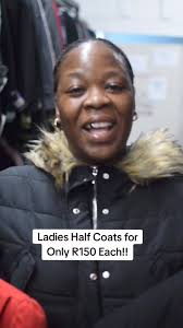Ladies Half Coats for R150 each! while stocks last. Come visit us at 154  Church Street in Pietermaritzburg., #aaronscoats #pmbthriftstore  #thriftedfashion #thriftshop