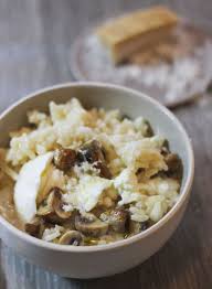 Risotto Burrata Champignons Alimentation Recette Recette Pate Champignon