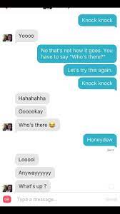 Or she might demand to be your big spoon, that's a pretty good outcome too.) 7. To Tell A Knock Knock Joke Therewasanattempt