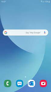 How To Get The Google Search Bar Back On A Samsung Phone