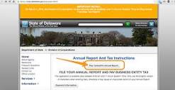 How To Pay Your Annual Delaware Tax For Corporations — Siskar.co ...