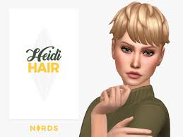 Heidi: A Sims 4 CC Hair