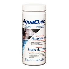 The maximum level of phosphate in pool water should be 0.1 ppm. Aquachek Pool Phosphate Test Strips 562227 The Home Depot