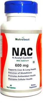 Nac is an amino acid and a powerful antioxidant. Nutrabest N Acetylcysteine Nac 600mg With Selenium Veg Capsules For Liver Detox Support Price In India Buy Nutrabest N Acetylcysteine Nac 600mg With Selenium Veg Capsules For Liver Detox Support Online