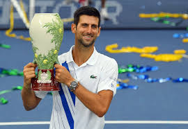 I just want to see first where my game is at tournament level, competitive level in cincinnati because as i say, we're going to almost 100% see some unbelievable results, maybe some really bad games or some really good. Tournaments Novak Djokovic