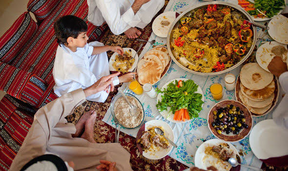 Iftar and Suhoor in the blessed month of Ramadan