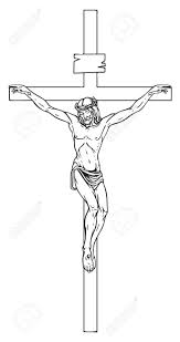 Maybe you would like to learn more about one of these? Vector Illustration Of Religious Symbol Crucifix Jesus Christ The Son Of God In A Crown Of Thorns On His Head A Symbol Of Christianity Cross With Crucifixion Pencil Drawing Royalty Free Cliparts