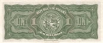 The panamanian balboa ties permanently with the us dollar, having the same value every time. Panama 1 Balboa Foreign Currency