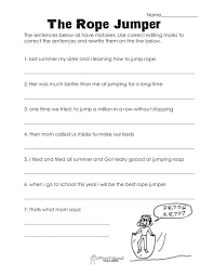 The Rope Jumper Grammar Worksheet Grammar Worksheets Worksheets For Kids School Worksheets