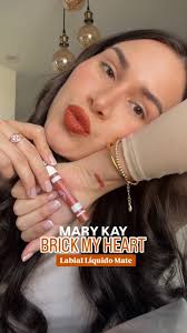 BRICK MY HEART 💋💄 Mi Labial Líquido Mate Favorito 🦁🔥 el tono perfecto  para este outfit 🫶🏻 , #marykay #labial #brickmyheart #marykayperu #makeup  #maquillaje #labialatplaybrickmyheart #fyp ...