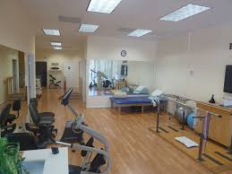 Pin By Grant Alexander On Healthworx Physical Therapy Lake Worth Florida Small Home Gyms Chiropractic Office Design Treatment Rooms