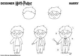 Coloriage baguette magique harry potter dessin facile. Dessiner Harry Potter Les Fiches Dessin Pas A Pas Allo Maman Dodo Dessin Dessin Harry Potter Harry Potter