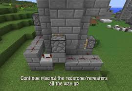 After that, all you need to do is run a line of redstone on the top of those four blocks. The Fastest Way To The Top How To Build A Redstone Elevator In Minecraft Minecraft Wonderhowto
