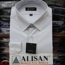 Mari bersama kita sukseskan, dengan mempermudah. Kemeja Alisan Polos Putih Lengan Panjang 14 5 33 Shopee Indonesia