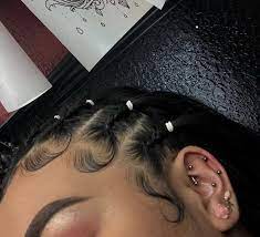 Hair Edges Rubber Band Hairstyles Baddie Hairstyles Natural Hair Styles Curly Hair Styles Naturally
