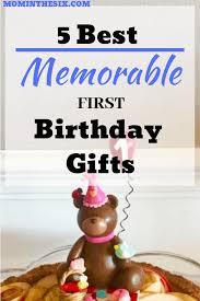 5 sentimental first birthday gifts from