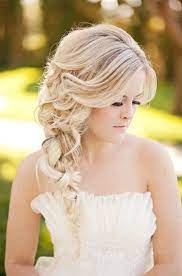 Messy Side Braid With Big Fringe Long Bridal Hair Wedding Hairstyles Bride Hairstyles