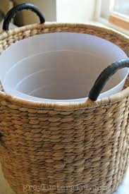 This Is Garbage Diy Pretty Garbage Can Bathroom Trash Can Garbage Can Bathroom Decor