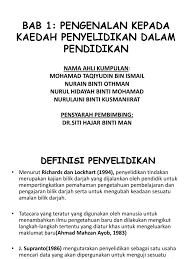 Read 4 reviews from the world's largest community for readers. Pengenalan Kepada Kaedah Penyelidikan Dalam Pendidikan