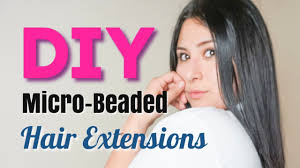 DIY Micro-Beaded Hair Extensions