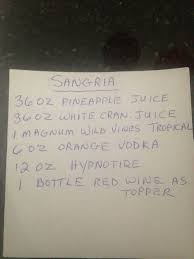 Sangria Jack Astors Recipe Sangria Recipes Boozy Drinks Alcohol Recipes