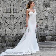 Cheap Wedding Dresses Buy Quality Weddings Events Directly From China Suppliers Wedding Dress Fabrics Lace Mermaid Wedding Dress Lace Applique Wedding Dress