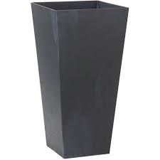 Novelty 19 5 Ella Tall Planter Walmart Com In 2020 Tall Planters Planters Square Planters