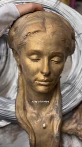 My first bronze is complete!! I will post her with her base in the gallery  where she is currently in exhibition. seeing the raw bronze before welding  and polishing was so beautiful and amazing to see. ...