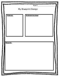 Editable Blueprint Design And Planning Sheet Stem Steam Blueprints Stem Steam Steam Projects