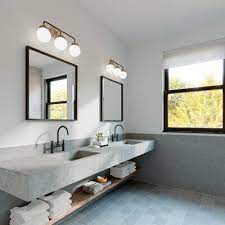 Joss Main Buscher 3 Light Vanity Light Light Fixtures Bathroom Vanity Bathroom Mirror Design Black Bathroom Light