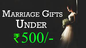 Offering wedding wishes to the newly married couple is customary and a great way to celebrate the wedding day and new life together. Marriage Gifts For Friends Budget Rs 500 Wedding Gifts Within Rs 500