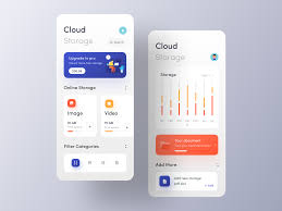 Cloud Storage App Ios App Cloud Storage Ios Design