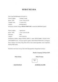 Mau Buat Surat Kuasa Cek Dulu Contoh Surat Kuasa Yang Baik Dan Benar