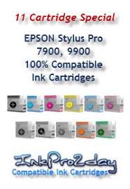 Have we recognised your operating system correctly? 11 Cartridges Epson Stylus Pro 7900 9900 Printer Ink Cartridges Ink Cartridge Stylus