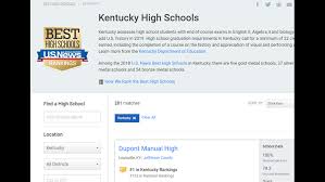 Each name was read aloud. Jcps And Oldham Cty Schools Ranked Top In List Of Best Ky High Schools Whas11 Com