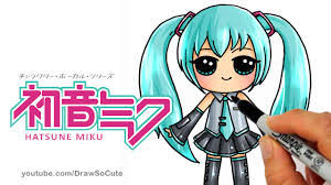 You all liked the tutorial i did on the anime kitty right? How To Draw Hatsune Miku Step By Step Chibi Cute Japanese Anime Girl Youtube