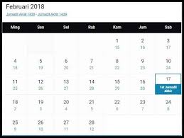 Local holidays are not listed. Kalender Hijriyah Tahun 2018 Lengkap Tanggalan Islam Online